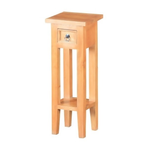 Sterling Industries Shutter End Table Natural Natural Stain On Mahogany Honey 6500515 - All