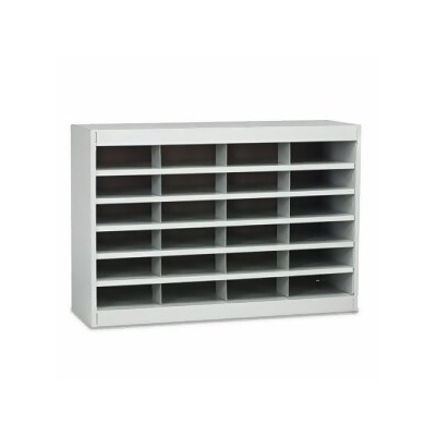 Safco S Steel Fiberboard E Z Stor Sorter 24 Sections 37 1 2 Safco S Steel Fiberboard E Z Stor Sorter 24 Sections 37 1 2 X 12 3 4 25 Gray