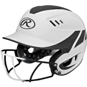 UPC 083321184437 product image for Rawlings Rawlings Velo Senior 2-Tone Home Softball Helmet w/Mask-Blk - All | upcitemdb.com