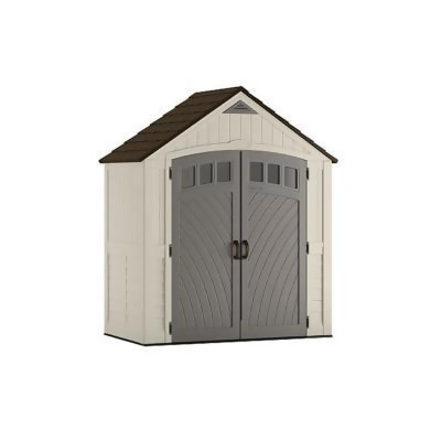 Suncast Covington 7 Ft X 4 Ft Storage Shed From