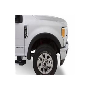 OE Style Fender Flares 2 pc. Front Tire Coverage 0.5 in. Front Height 2.21 in. OE Matte Black