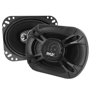 Pyle PL5173BK - Three-Way Sound Speaker System - One Pair 5'' x 7''/6'' x 8'' Three-Way Triaxial Loud Audio, 300 Watts w/ 4 Ohm Impedance and 3/4'' Piezo Tweeter for Car Component Stereo