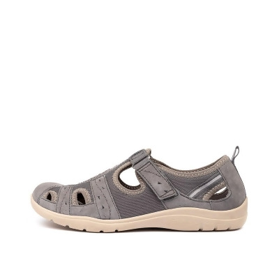 grey flat shoes women's