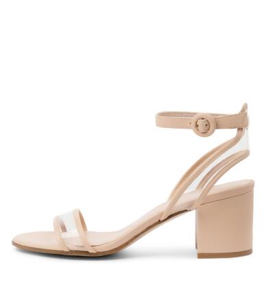 mollini clear heels