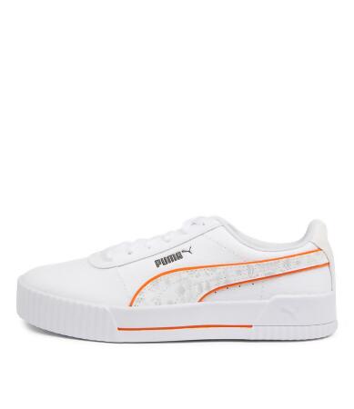 orange puma womens shoes