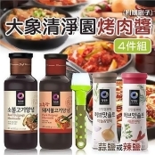 【現貨預購】韓國大象清淨園醃烤調味醬4入組 【現貨預購】韓國大象清淨園醃烤調味醬4入組