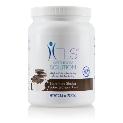 TLS® Malteada Nutritiva - Sabor a Galletas con Crema - Bote (14 porciones)