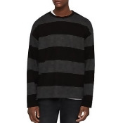 Allsaints Bendela Striped Crewneck Sweater Allsaints Bendela Striped Crewneck Sweater