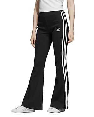 adidas track pants flared