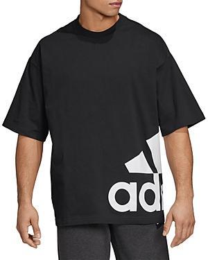 adidas big badge of sport boxy tee