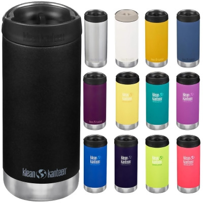 TKWide Insulated Stainless Steel Bottle with Cafe Cap Klean Kanteen 12 oz 
