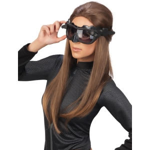 Catwoman Deluxe Goggles Mask for Women - All