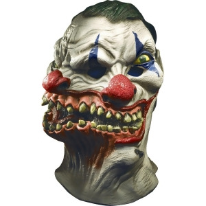 Siamese Clown Over Head Halloween Mask - All