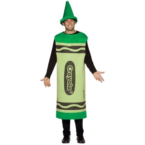Green Crayola Crayon Men's Costume - LARGE/XL