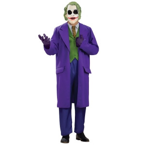 Plus Size Deluxe Joker Costume - All