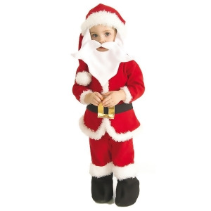 Santa Boy Costume - All