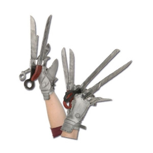 Scissorhands Glove Set Deluxe Adult - All