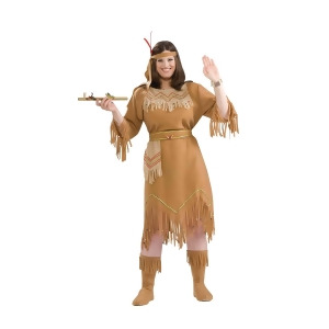 Women's Indian Maiden Plus Size Costume - All