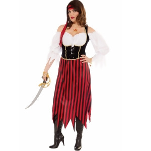 Plus Size Adult Pirate Maiden Costume - PLUS