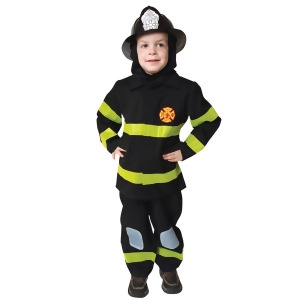 Deluxe Fire Fighter Costume for Toddlers - All
