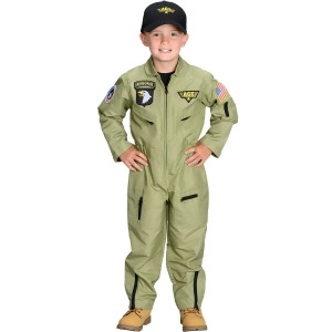 Kid's Armed Forces Junior Pilot Costum - SMALL
