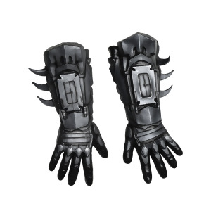 Adult Arkham Batman Deluxe Gloves Costume - All