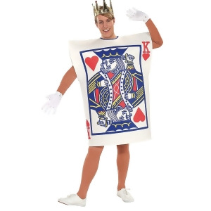 King of Hearts Costume for Adults - All