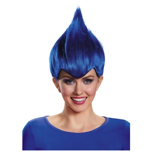 Women's Dark Blue Troll Wacky Wig Child - All