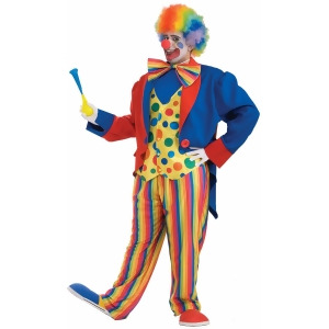 Plus Size Men's Clown Costume - XXX-LARGE