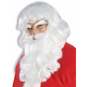 Men's Santa Claus Wig and Beard Set - All