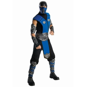 Deluxe Subzero Mortal Kombat Costume for Men - STANDARD