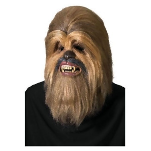 Full Fur Chewbacca Latex Mask - All