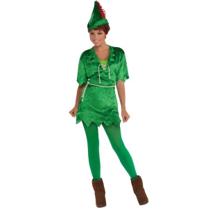 Adult Peter Pan Costume with Hat - All