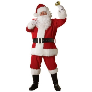 Adult XX-Large Regal Plush Santa Suit Costume - XX-LARGE