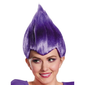 Women's Purple Troll Wacky Wig - All