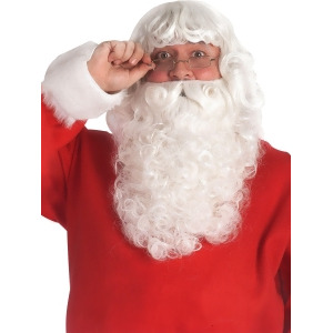 Santa Claus Wig and Beard Set - All
