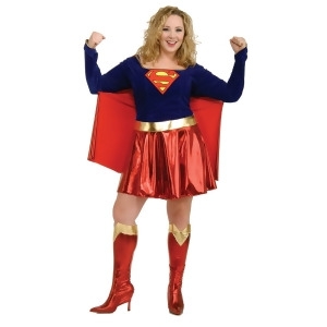Plus Size Supergirl Costume for Adult - All