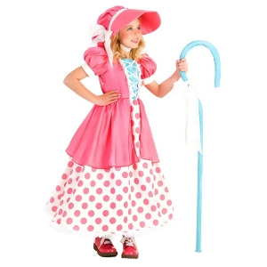 Little Bo Peep Polka Dot Costume for Girls - SMALL