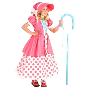 Little Bo Peep Polka Dot Costume for Girls - Large
