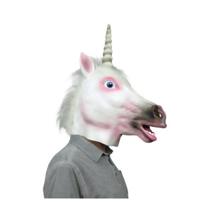 Deluxe Latex Unicorn Mask - All