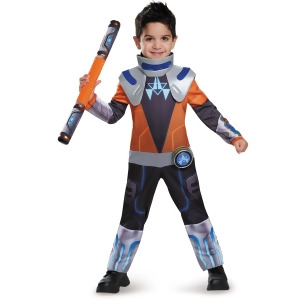 Miles From Tomorrow Land Miles Chrome Classic Costume for Kids - MEDIUM