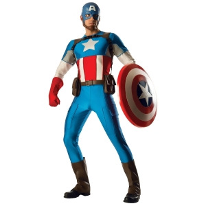 Adult Collector Captain America Marvel Universe Costume - X-LARGE