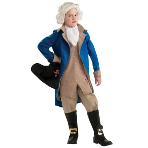 General George Washington Costume for Boys - X-Large