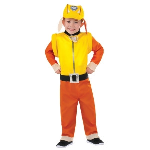 Paw Patrol Rubble Costume for Kids - SMALL-MED