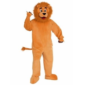 Lion Mascot Costume for Adults - STANDARD