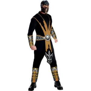 Mortal Kombat Scorpion Costume for Adults - LARGE