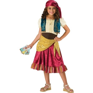 Fortune Gypsy Girl's Costume - MEDIUM