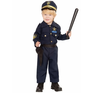 Little Police Boy Toddler Costume - TODDLER