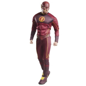 Adult Deluxe Flash Costume - X-LARGE