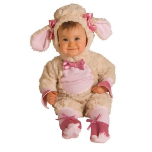 Newborn/infant Plush Pink Lamb Costume - INFANT1218